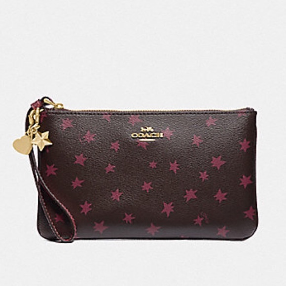 Coach NWT Large Star Wristlet with Charms - Picture 2 of 8